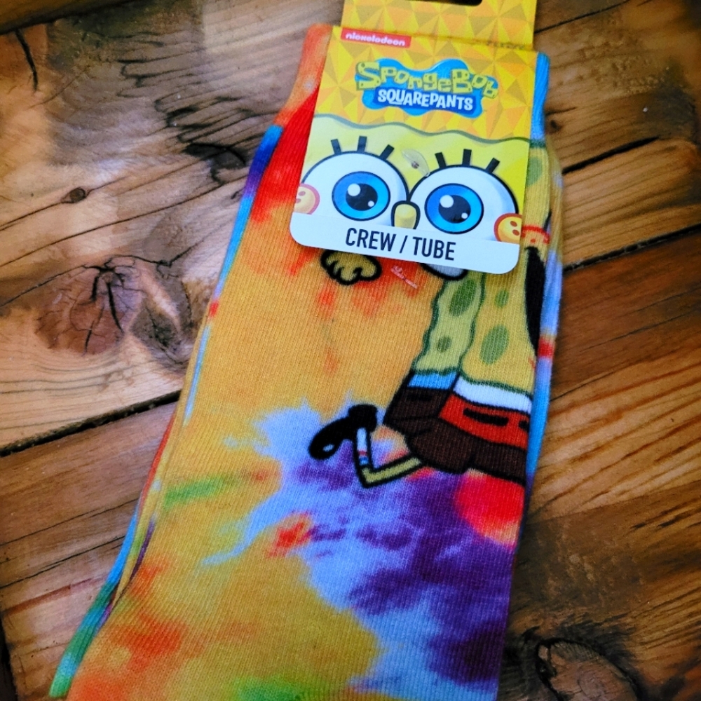 Sponge Bob socks 🦖3/$30🦖